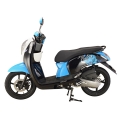 Kina beste 125cc Moped Scooter blå 