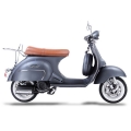 Klassisk Vespa-lignende Scooter gass Moped Sliver 