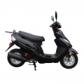 EPA 50cc gass Motor scootere Kina svart 