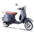 Klassisk Vespa-lignende Scooter gass Moped Sliver 